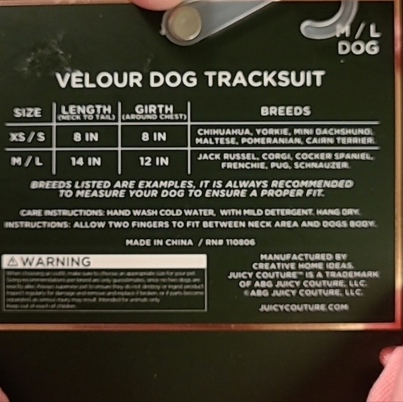 Adorable Juicy Couture Rhinestone Velour Tracksuit - Picture 7 of 8